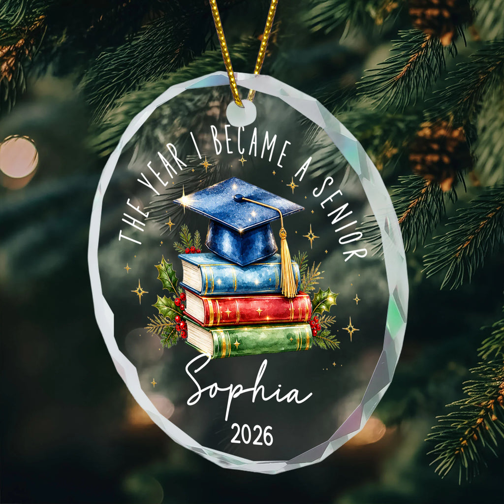 Custom Milestone Keepsake Graduation Year - Personalized Ornament
